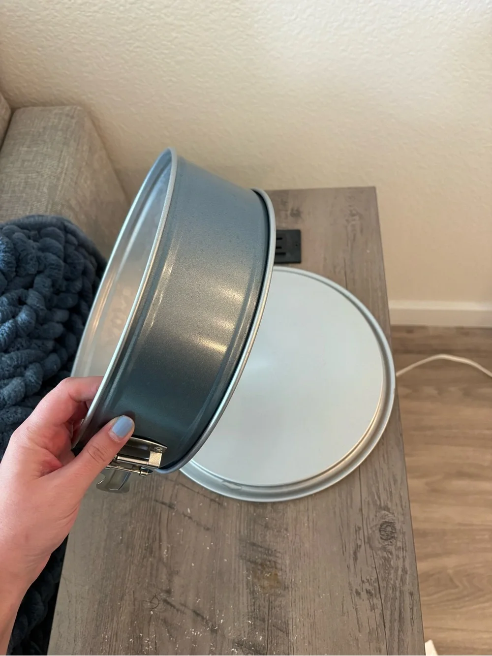 Baking Starter Kit - Gray Bakeware, Cutting Board, and Mason Jar Set